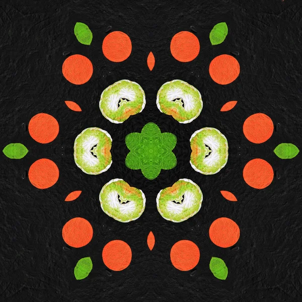 Kaleidoskop-Hintergrund — Stockfoto