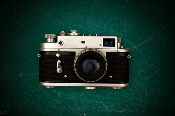 Retro style camera — Stock Photo, Image