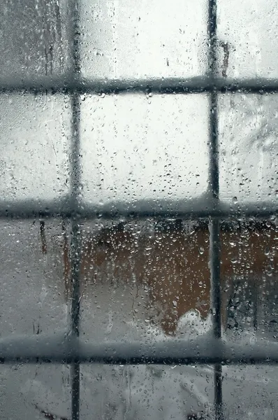 Fenêtre d'hiver — Photo