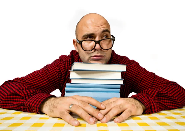 Studenten met boeken — Stockfoto