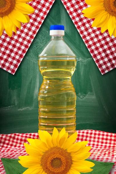 Sunflower Oil — Stock Photo, Image