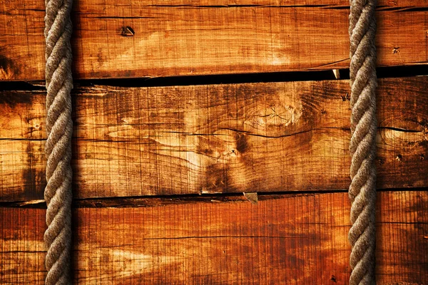 Textura y cuerdas de madera —  Fotos de Stock