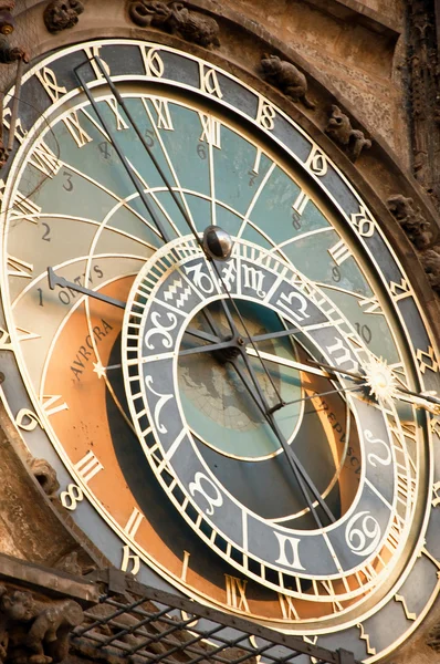 Αστρονομικό ρολόι της Πράγας — Φωτογραφία Αρχείου