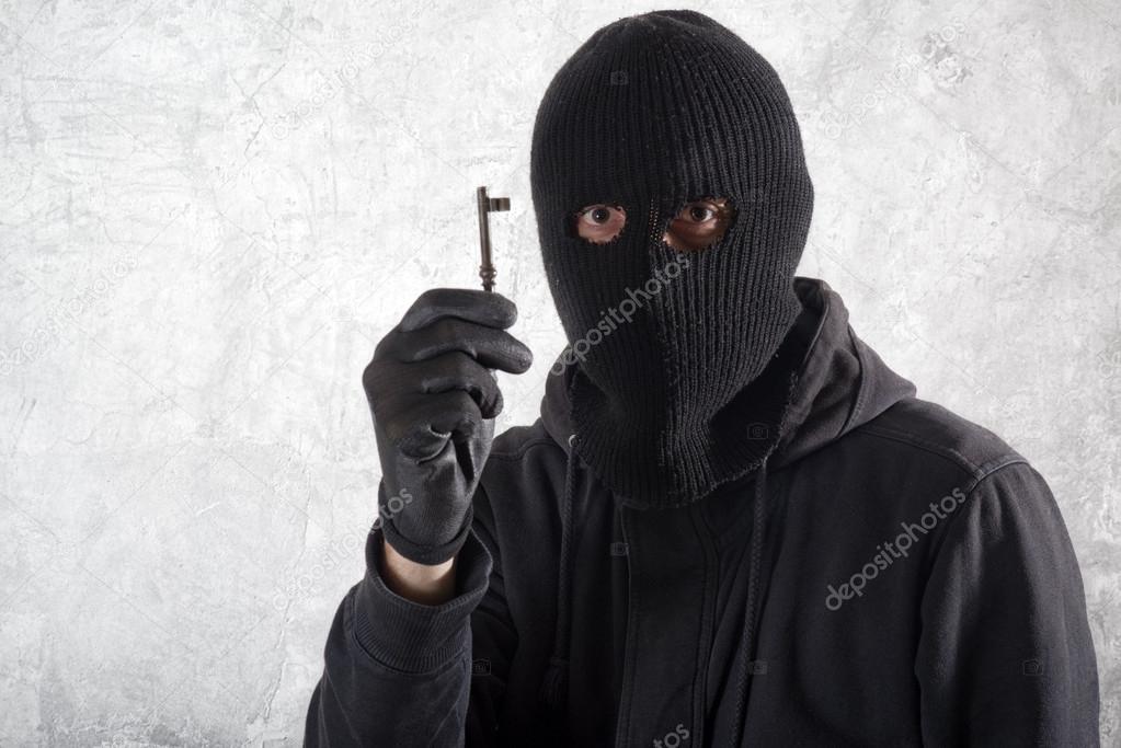 Burglar with a key
