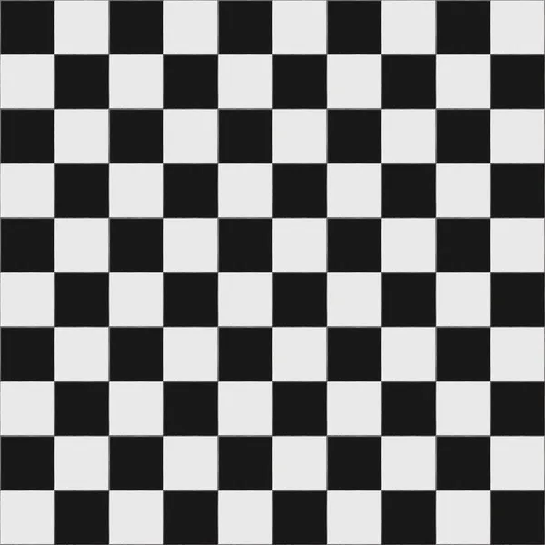Black and white checkered floor tiles with texture. 