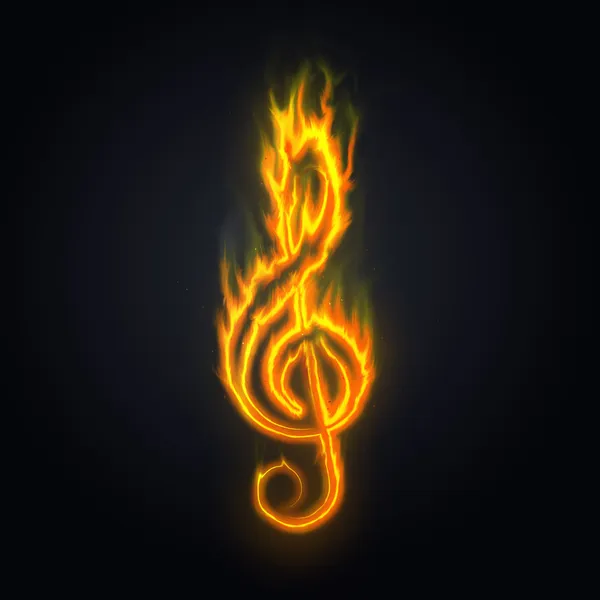 Treble Clef — Stock Photo, Image