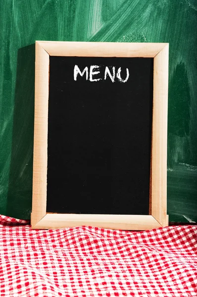 Menu on restaurant tavle — Stock Photo, Image