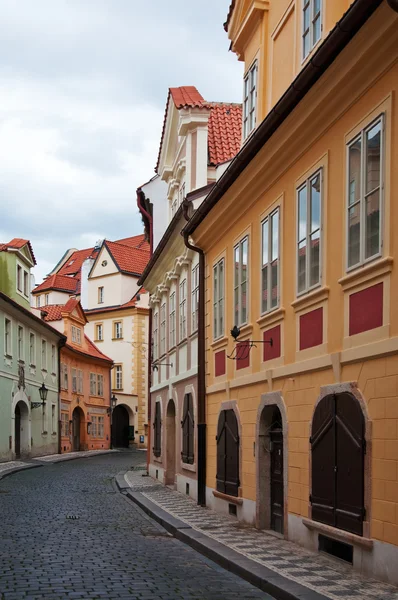 Prager Straßen, kleinere Seite — Stockfoto