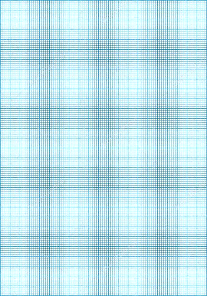 Illustration inspired by light blue grid paper, - Stock