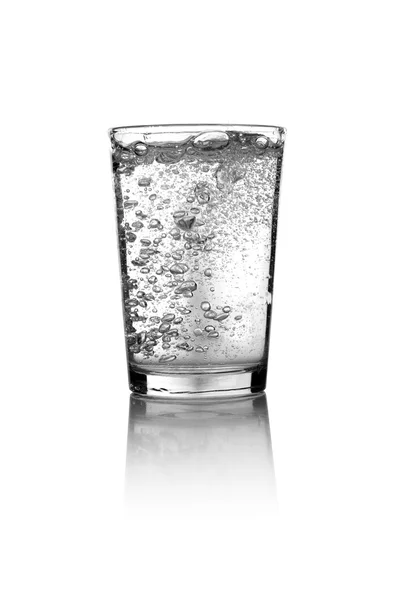 Glas water — Stockfoto