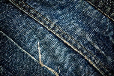 denim kot pantolon cebinde