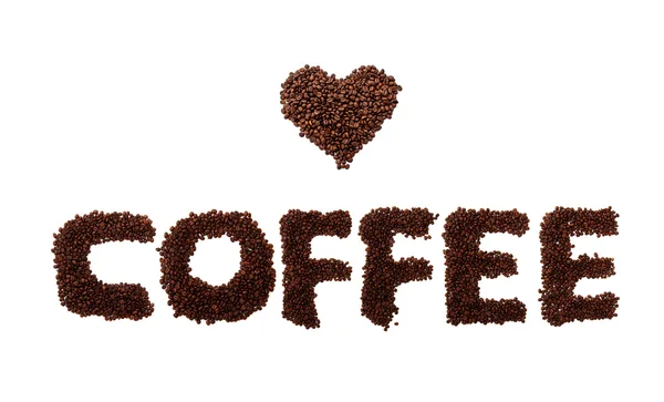 Liefde koffie — Stockfoto