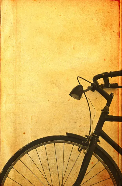 Oude vintage fiets — Stockfoto