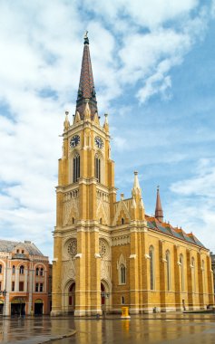 Cathedral in Novi Sad clipart