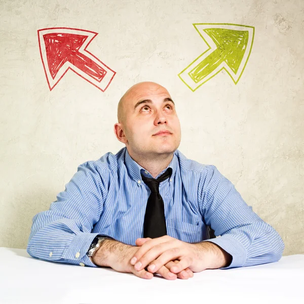 Business choice or making decision — Stock Photo, Image