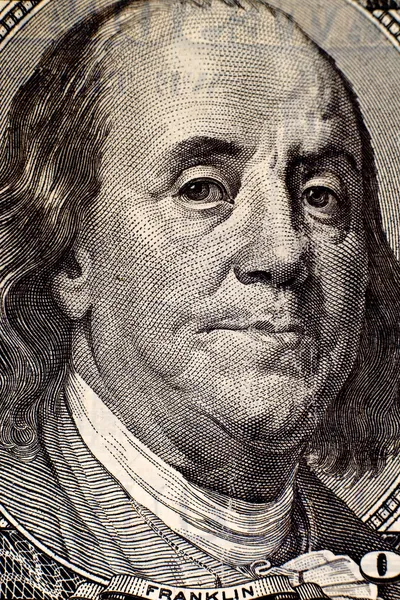 Benjamin Franklin. — Fotografia de Stock