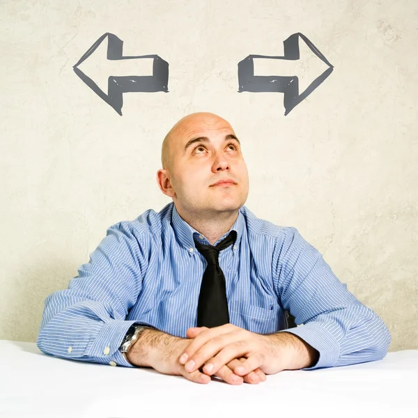 Business choice or making decision — Stock Photo, Image