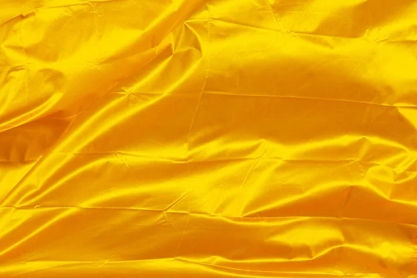 Golden waving flag — Stock Photo, Image