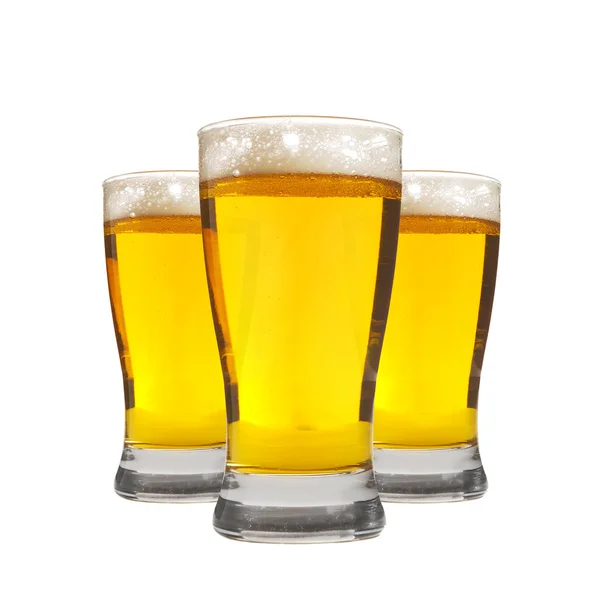 Vasos de cerveza — Foto de Stock