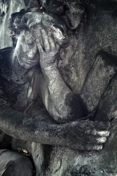 Estatua del cementerio — Foto de Stock