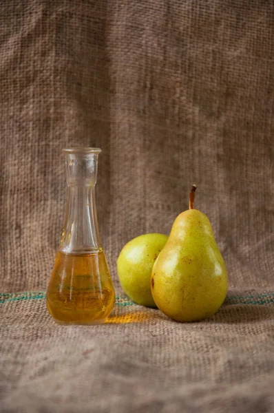 Pear schnapps — Stock Photo, Image