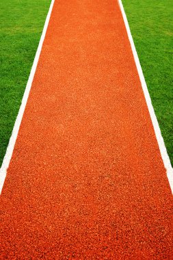 Atletizm koşu parkuru tüm hava