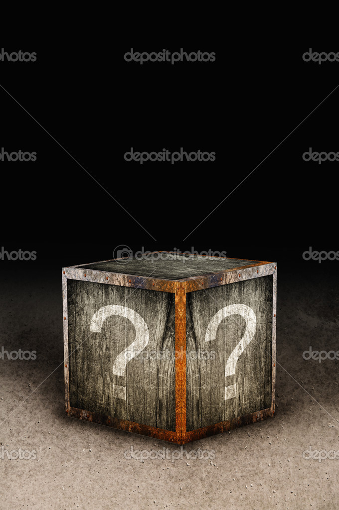 caja misteriosa — Foto de stock © stevanovicigor #29757139