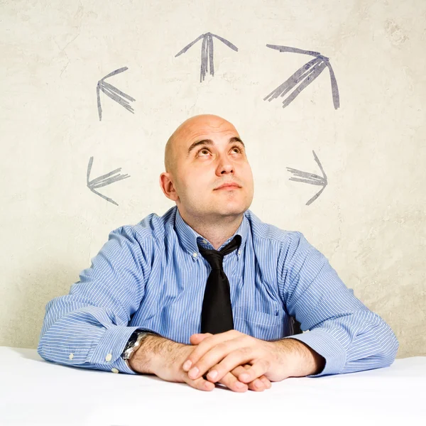 Business choice or making decisions — Stock Photo, Image