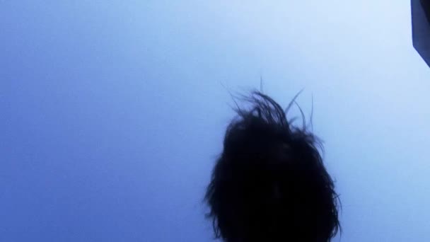 溺れかけている人 — ストック動画