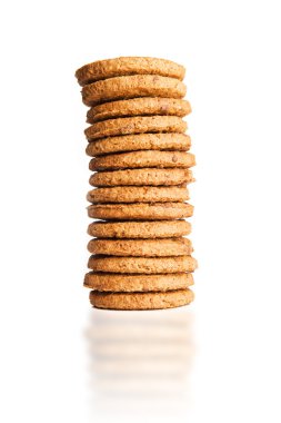 Çikolata parçacıklı kurabiye.