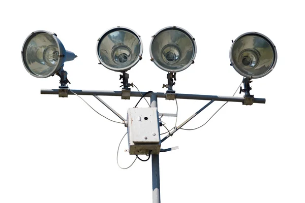 Stadionbeleuchtung — Stockfoto