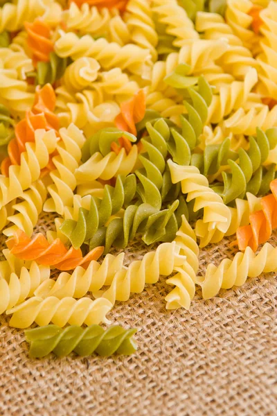 Rotini eller spiral pasta — Stockfoto