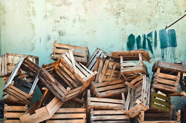 Cajas de madera —  Fotos de Stock