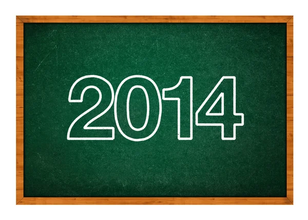 Feliz ano novo 2014th — Fotografia de Stock