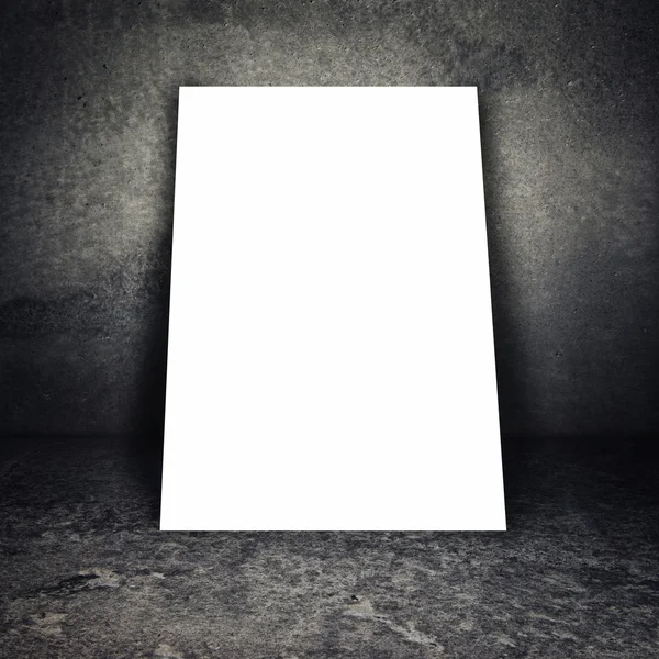 Blank poster — Stock Photo, Image