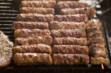 ızgara et mangal plaka
