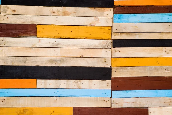 Fundo de madeira colorido — Fotografia de Stock