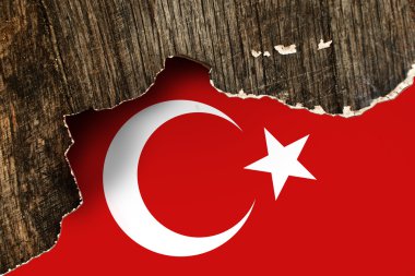 Türkiye grunge bayrağı
