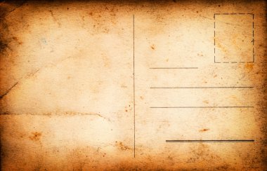 Vintage kartpostal arka plan olarak