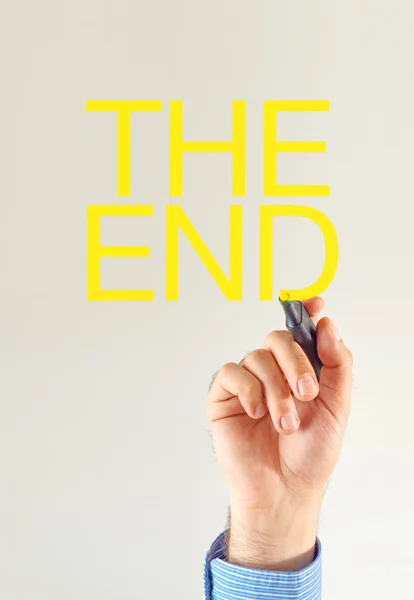 The end — Stock Photo, Image