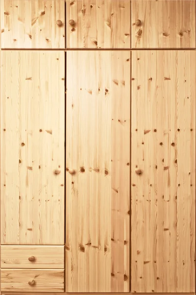 Closed Wooden cabinet — Stock Photo, Image