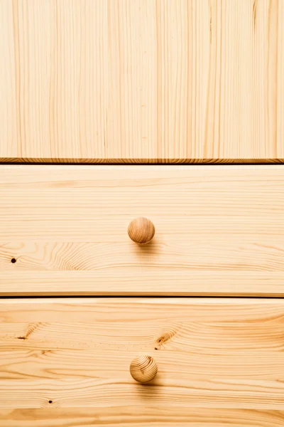 Ящики из деревянного шкафа — стоковое фото