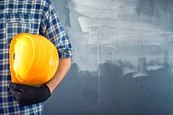 Trabajadores de la construcción — Foto de Stock