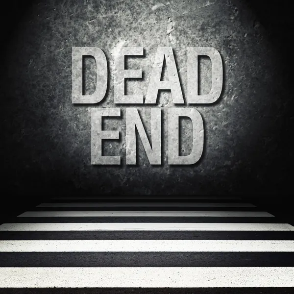 Dead end concept — Stock Photo, Image