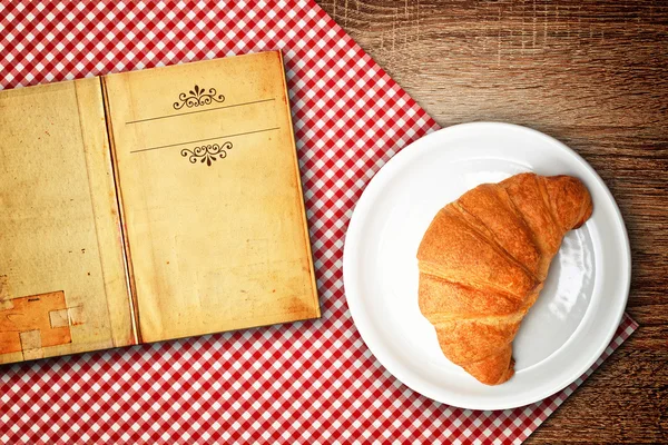 Croissant-Rezept — Stockfoto