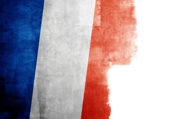 Grunge flag of France — Stock Photo, Image