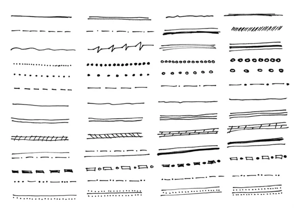 Elementos de design desenhados à mão — Fotografia de Stock