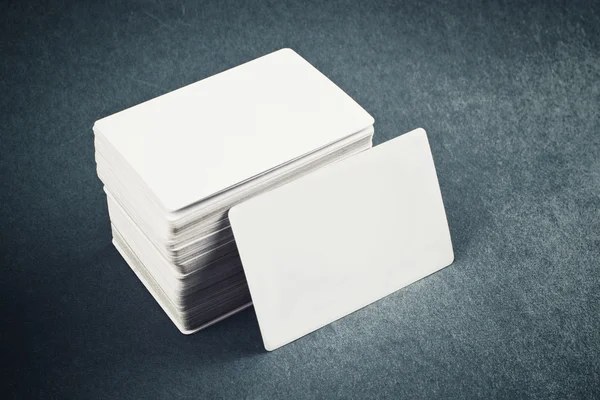 Business cards with rounded corners — Stock Photo, Image