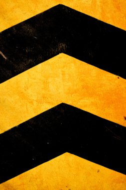 Emniyet şeritleri inşaat sitesinde.