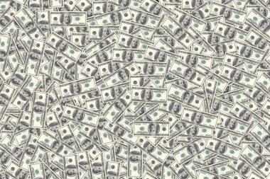 arka plan olarak yüz dolar faturaları